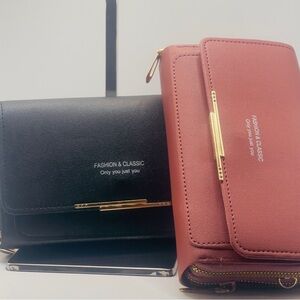 Women's Black and Brown Bags